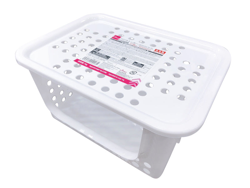 Veggie Stocker (Shallow, White)