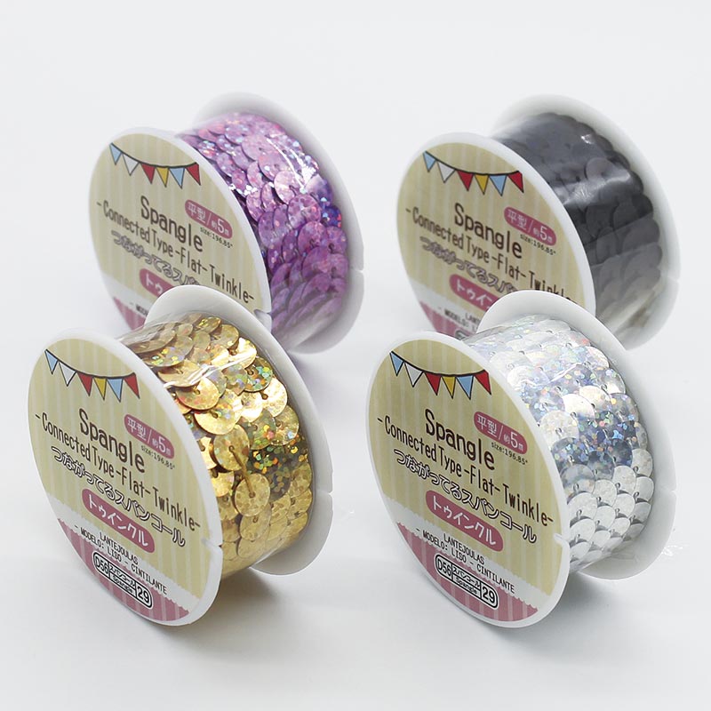 Sequins (Connected Type, Flat, Twinkle)