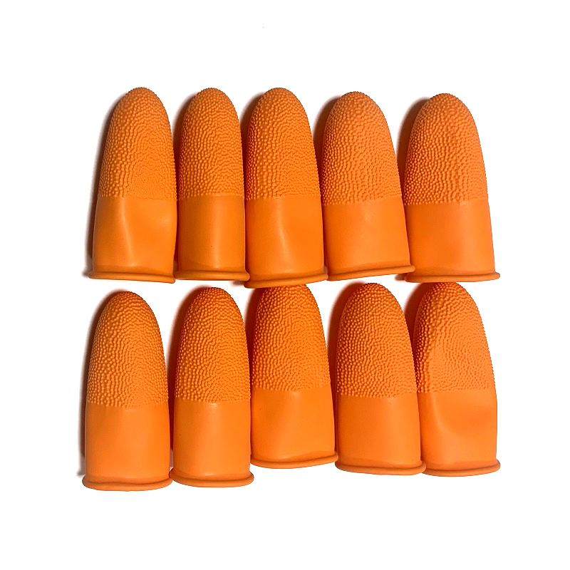 Color Finger Cots (Small, 10 Pieces)