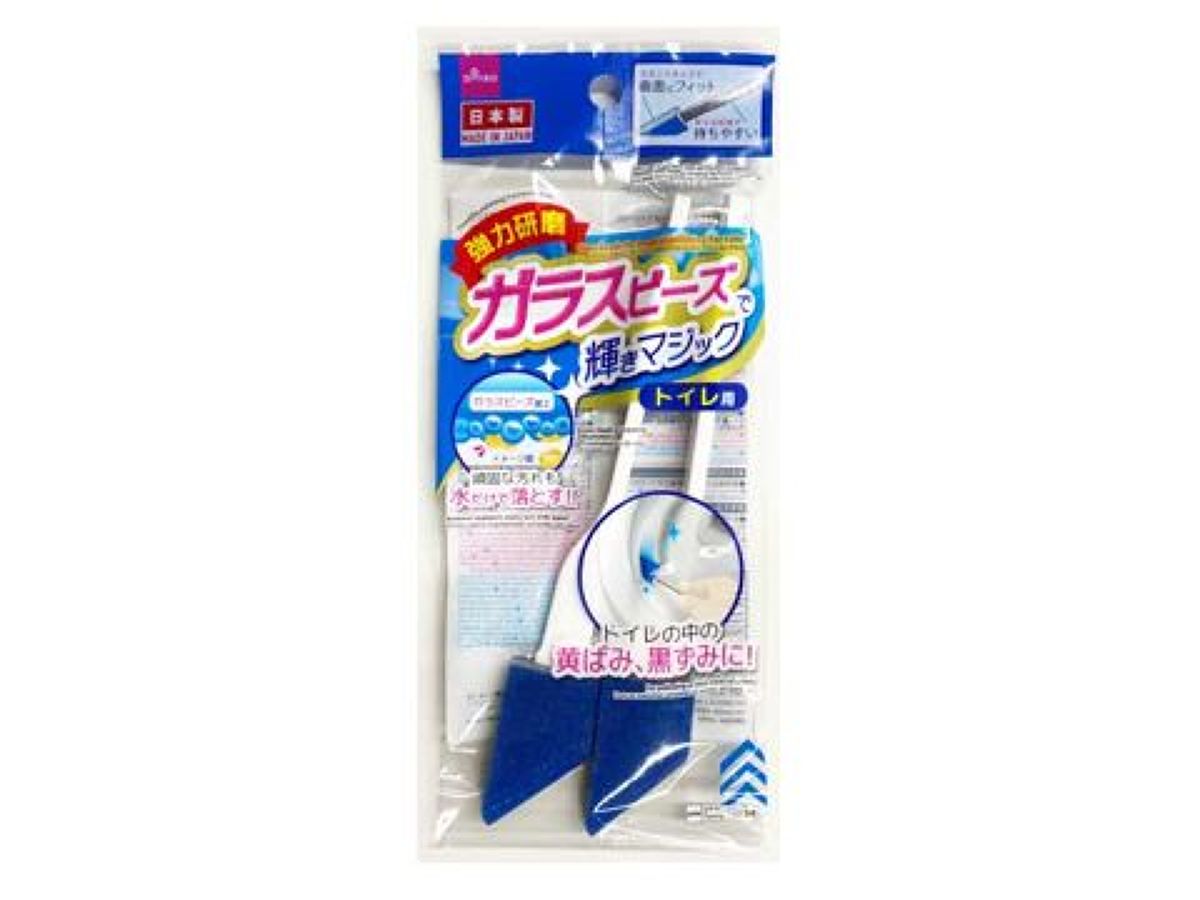 Toilet Cleaner with Handle (Glass Beads)