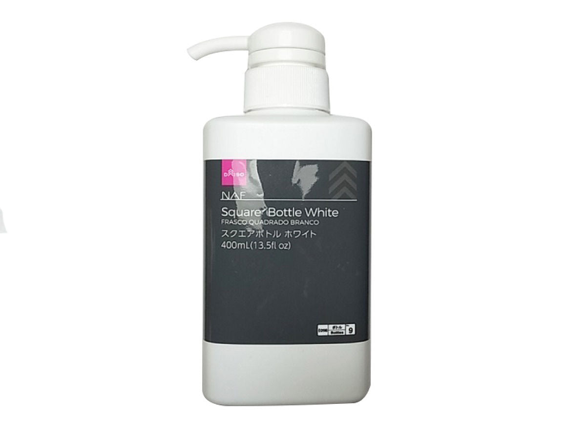 Square Bottle (White)