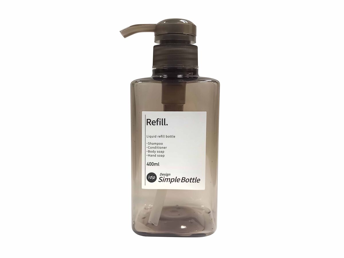 1dp Pump Bottle (Square, Amber)