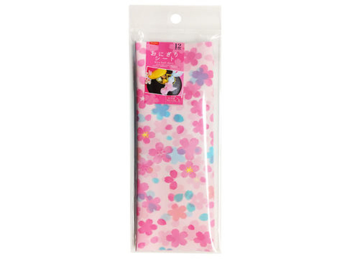 Onigiri Sheet (Sakura, 12 Pieces)