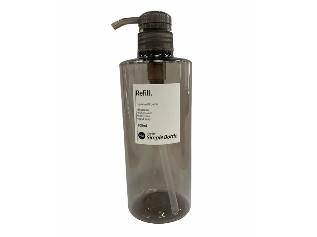 1dp Pump Bottle Round Amber