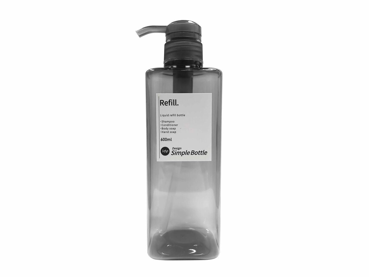 1DP Pump Bottle Square Gray
