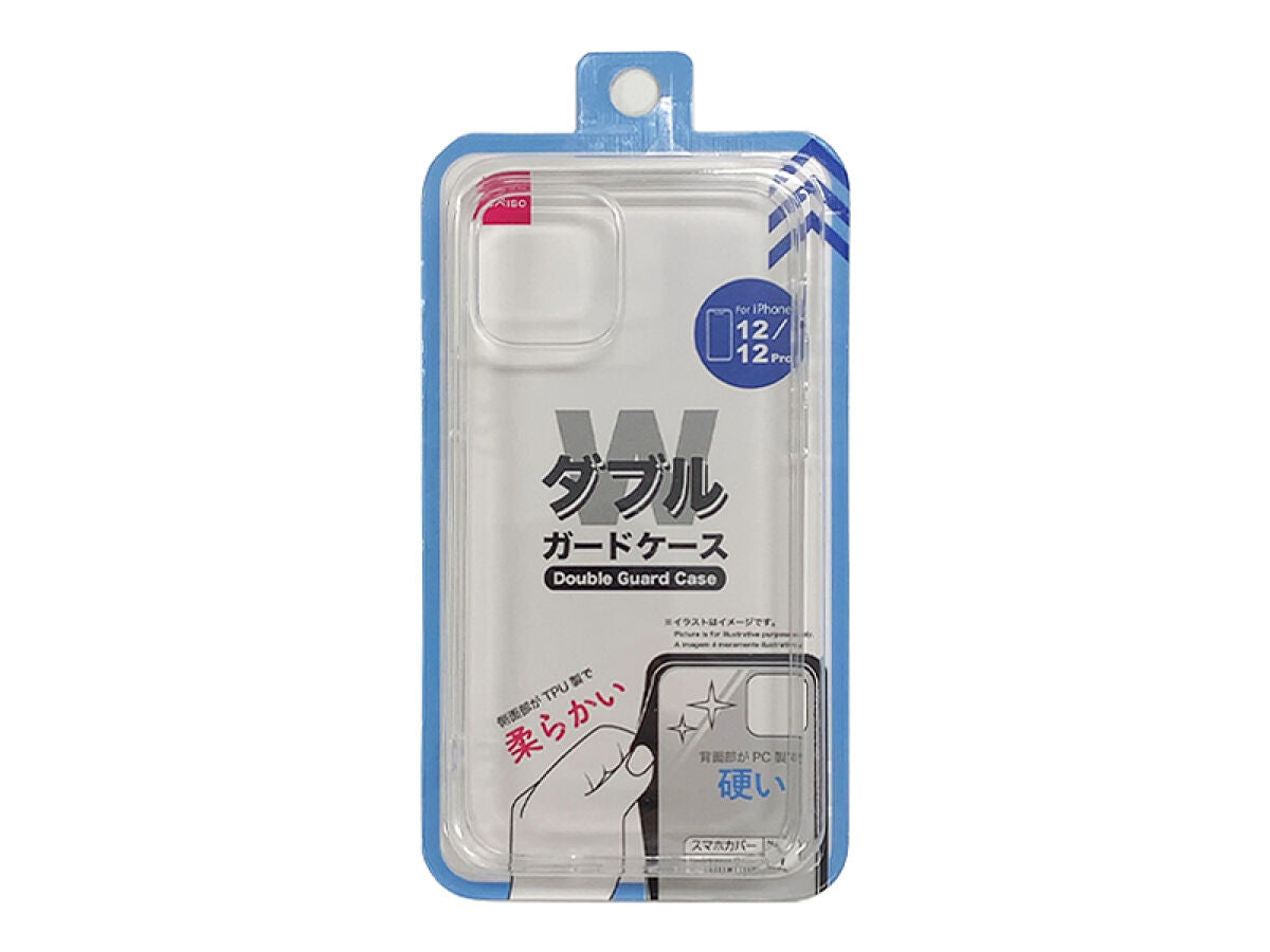 Double Guard Cover (for iPhone 12/12 Pro, Clear)