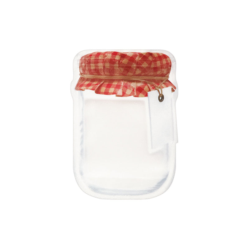 Gusseted Jar Pouch S Size (Check)