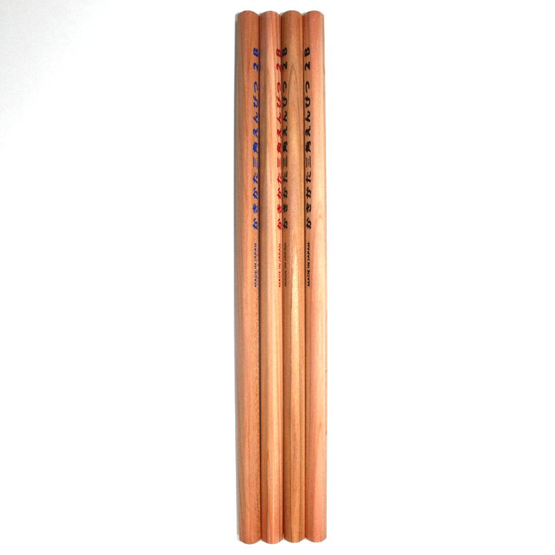Writing Pencil (Triangular Shaft 2B, 4 pcs)
