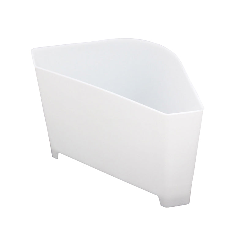 Triangle Corner Sink Organizer White