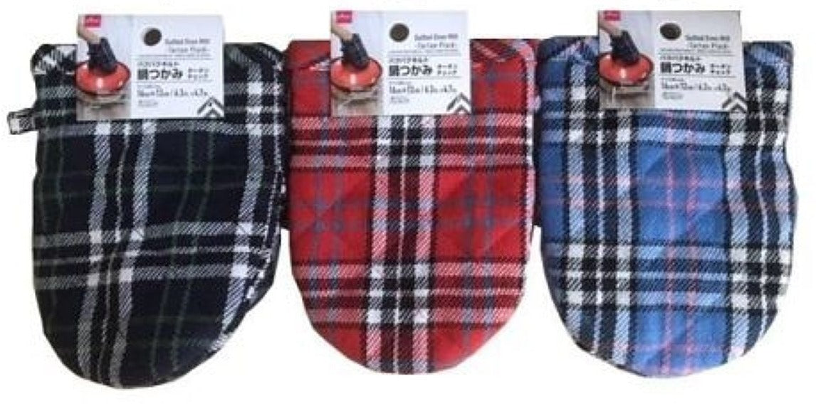 Quilted Pot Holder (Tartan Check)
