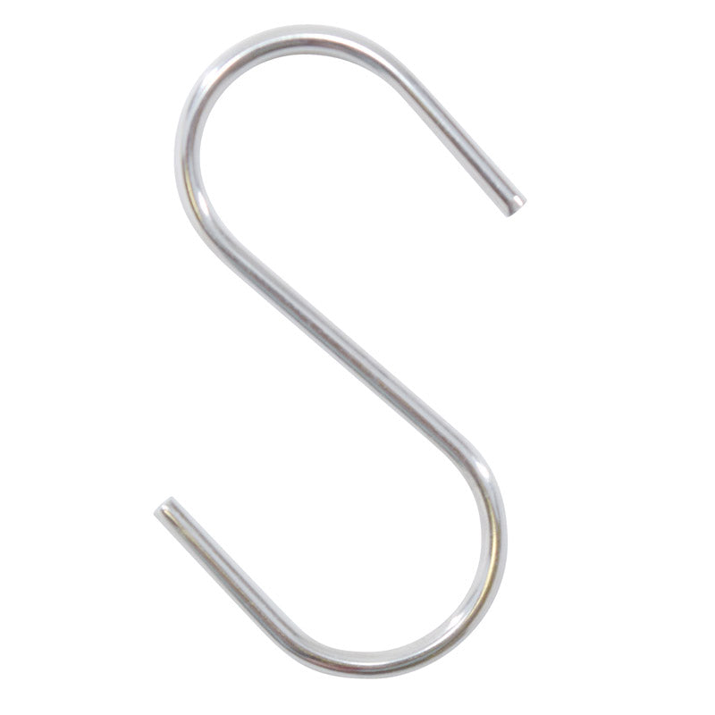 Stainless Steel S-Hook, 4 Pieces