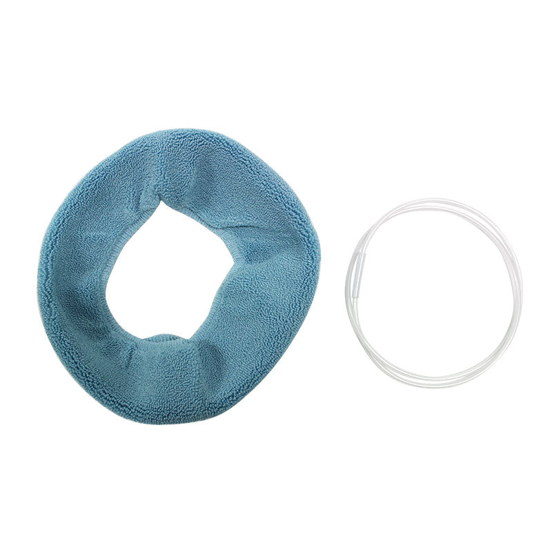 Toilet Seat Cover (O-shaped, Blue)