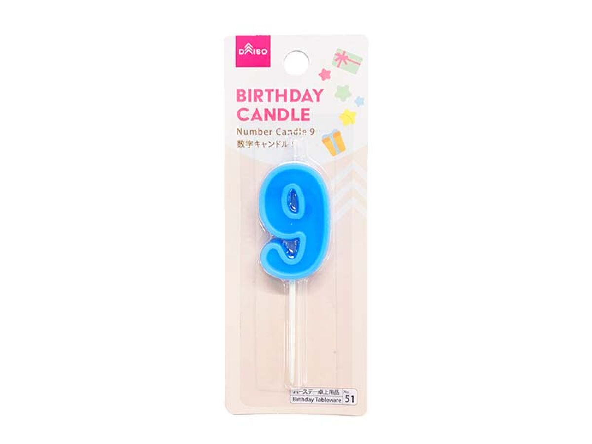 Number Candle (9)