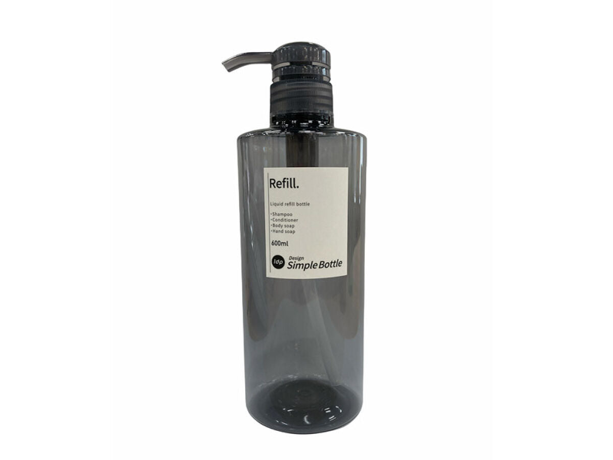 1dp Pump Bottle (Round, Gray)
