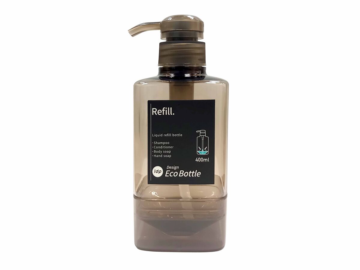 1dp Eco Bottle (Square, Amber)