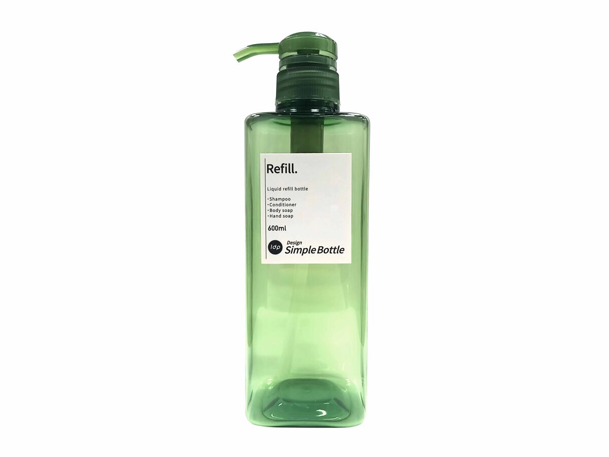 1dp Pump Bottle Square Green