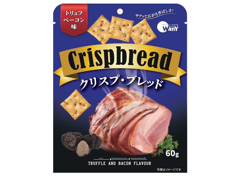 J&C Crispbread Truffle Bacon Flavor 60g