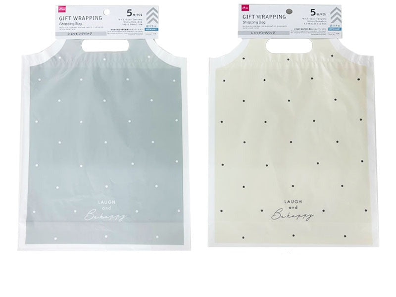 Shopping Bag (Simple Dot, 5 Pieces)