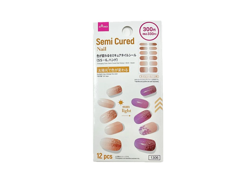 Color Changing Semi-Cure Nail Seal (SS-6, Hand)
