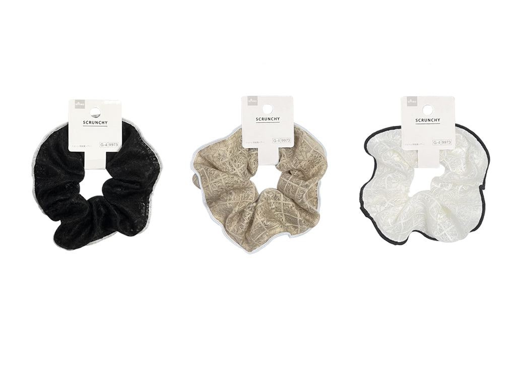 Chiffon Hair Scrunchie (Washi Style)
