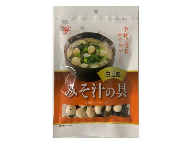Uo no Ya Shiratama Fu and Wakame Miso Soup Ingredients 12g