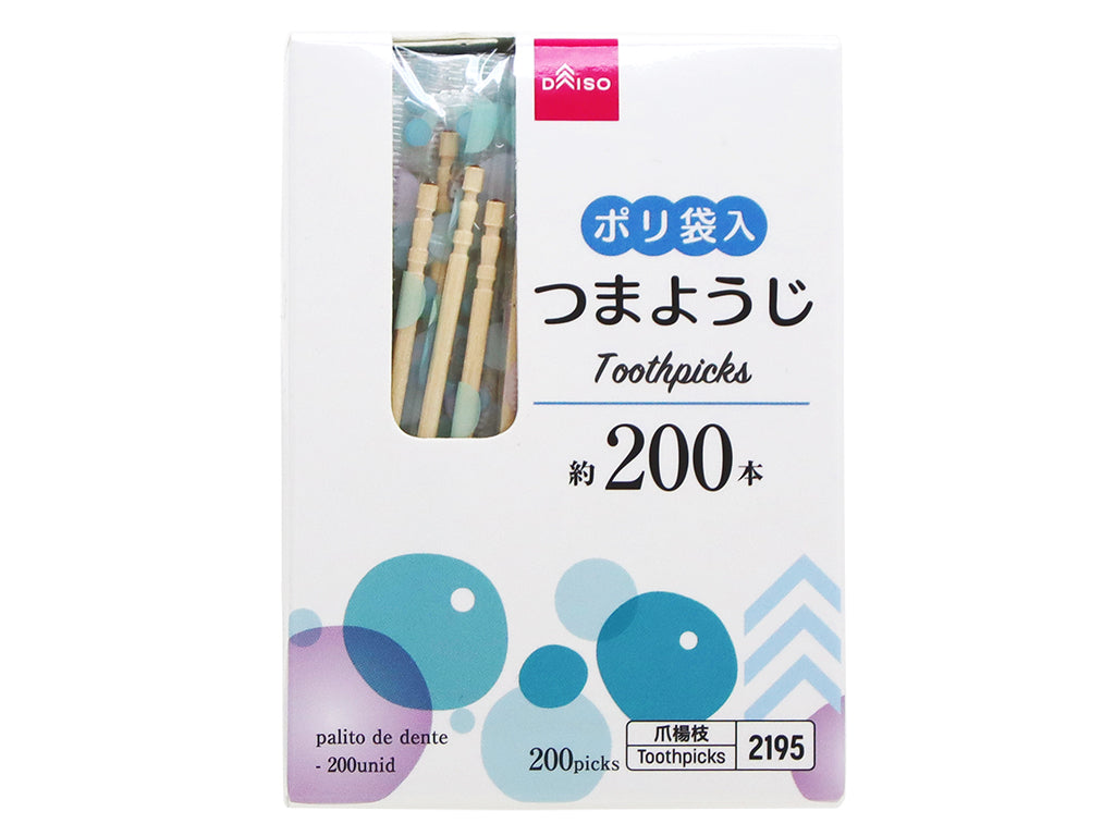 Toothpicks (Poly Bag, 200 Pieces)