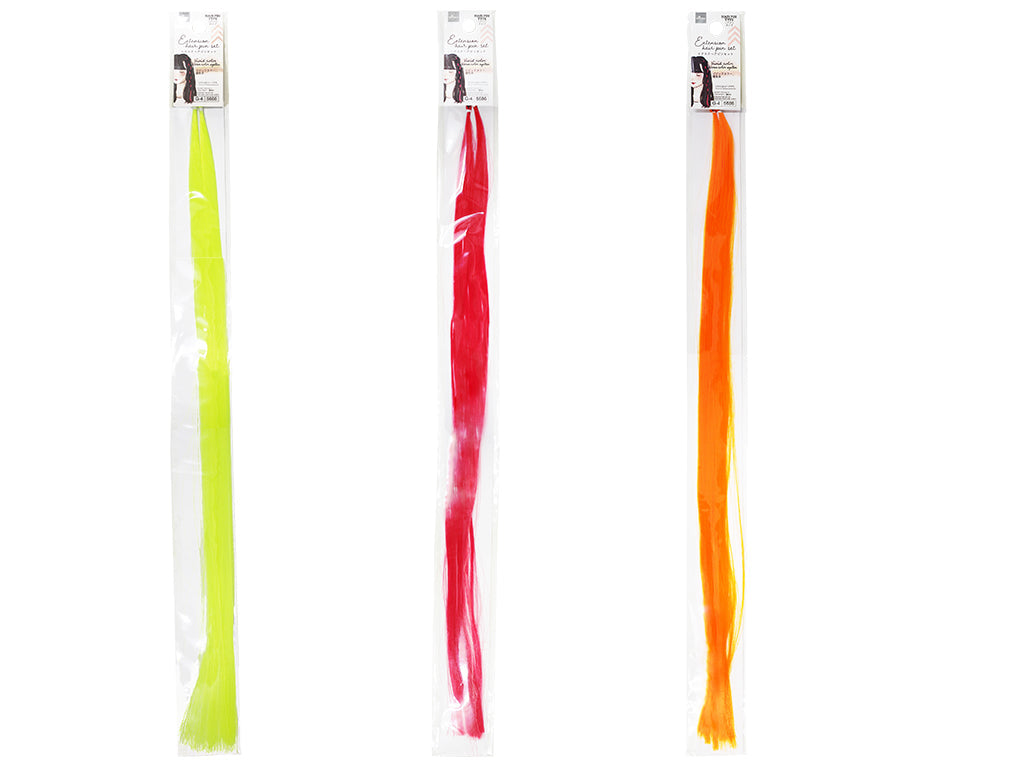Extension Hair Pin Set (Vivid Colors, Warm Tones)