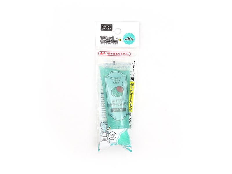 Whipped Cream Glue - Clear Green