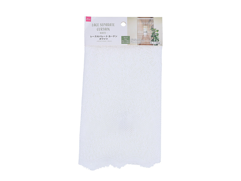 Lace Separate Curtain (White)