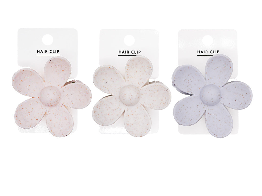 Vance Clip (Matte Sand, Flower)