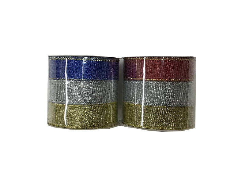 Three-Color Ribbon (Gold, Silver, Mix)