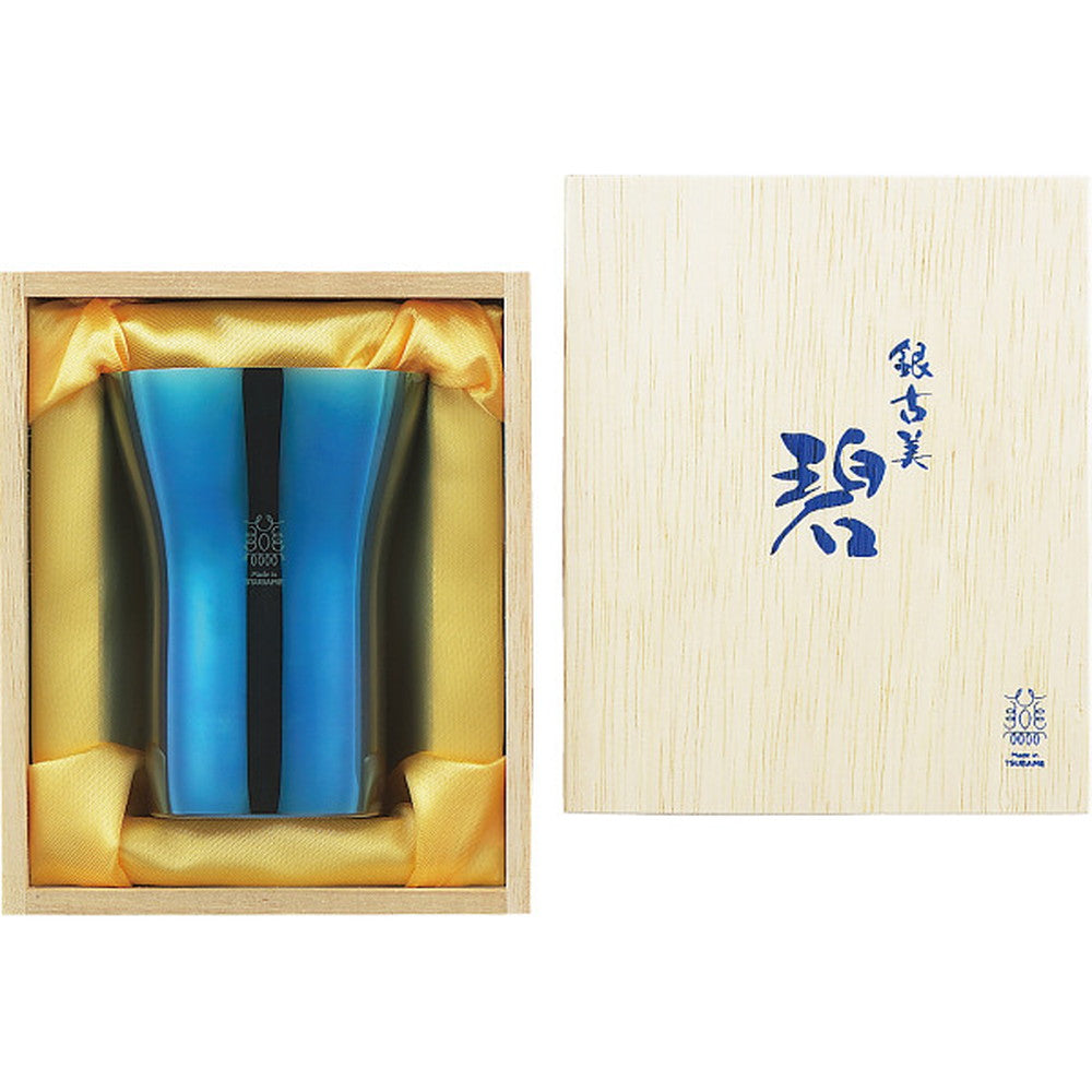 Aoi Silver Antique Stainless Steel Tumbler 300ml