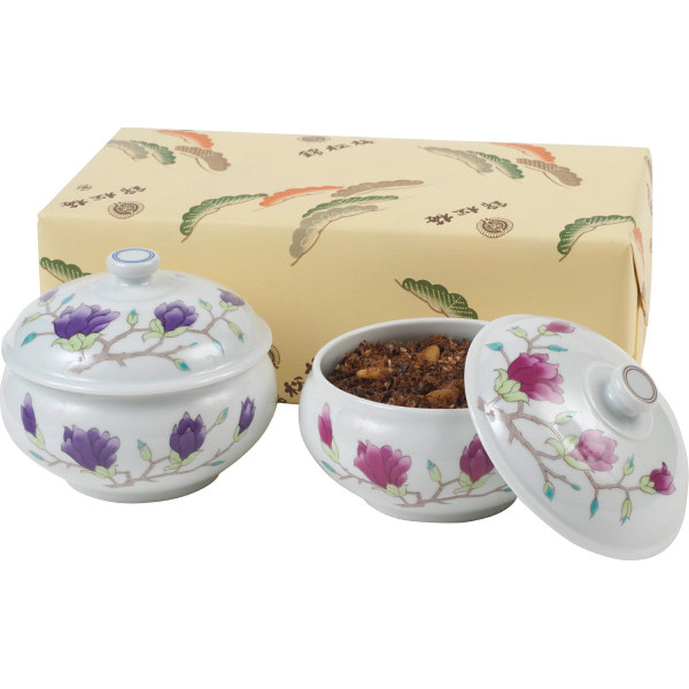 Kinmatsu Ume Arita Ware Container