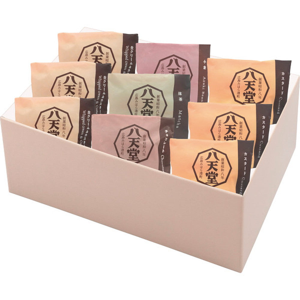 Hachitendo Cream Bread Assortment (9 pieces)
