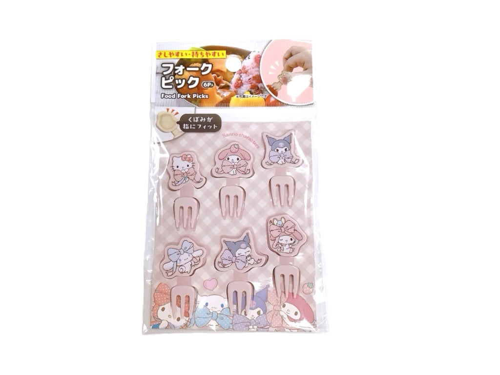 Character Fork Picks (Mixed Ribbon)