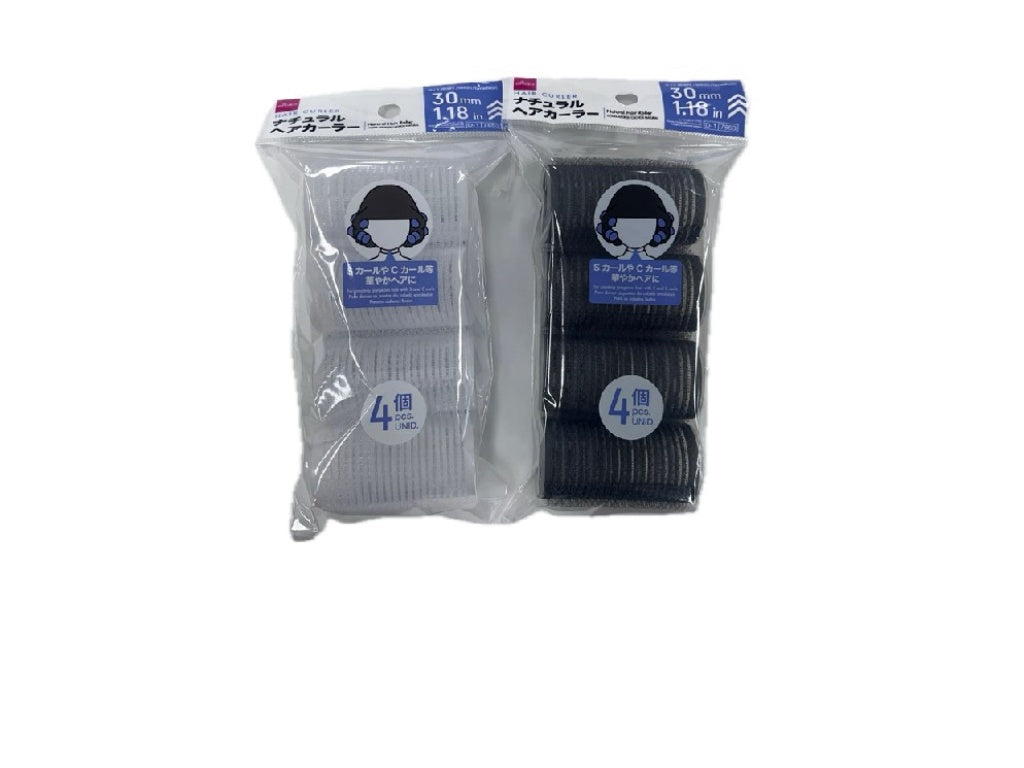 Natural Hair Curlers (4 Pieces)
