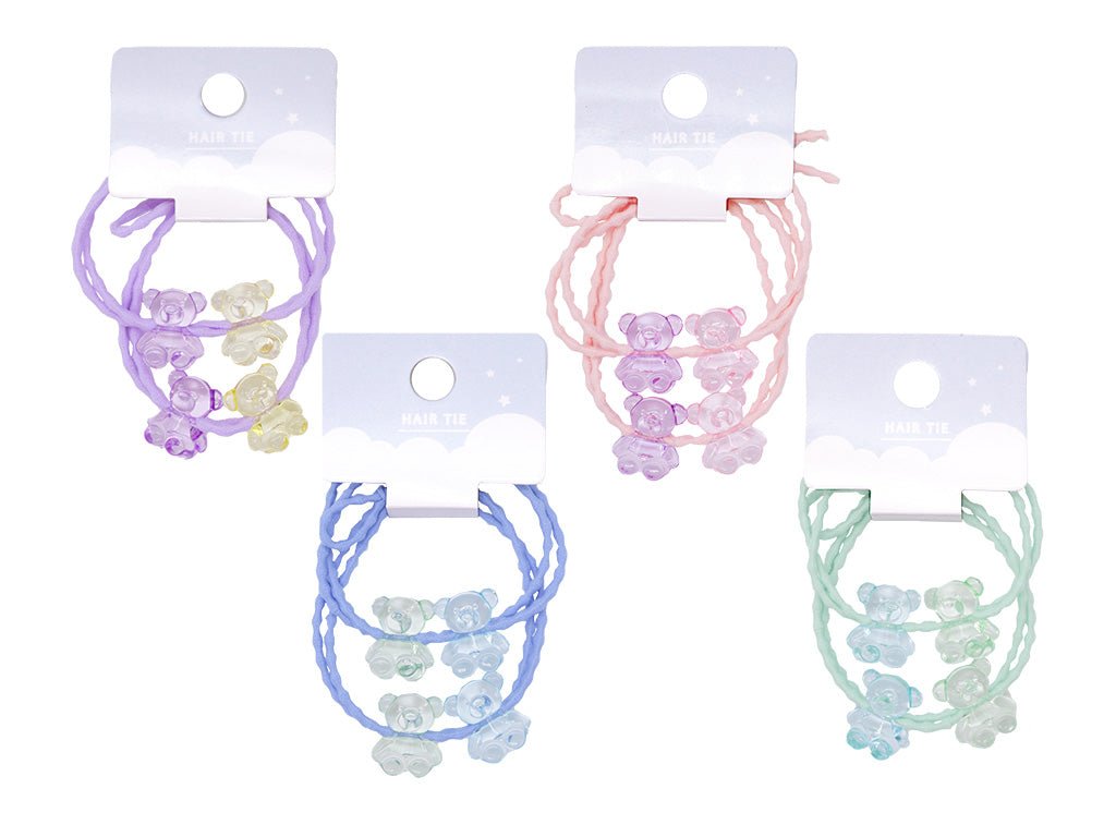 Bear Hair Tie Set (Twin)