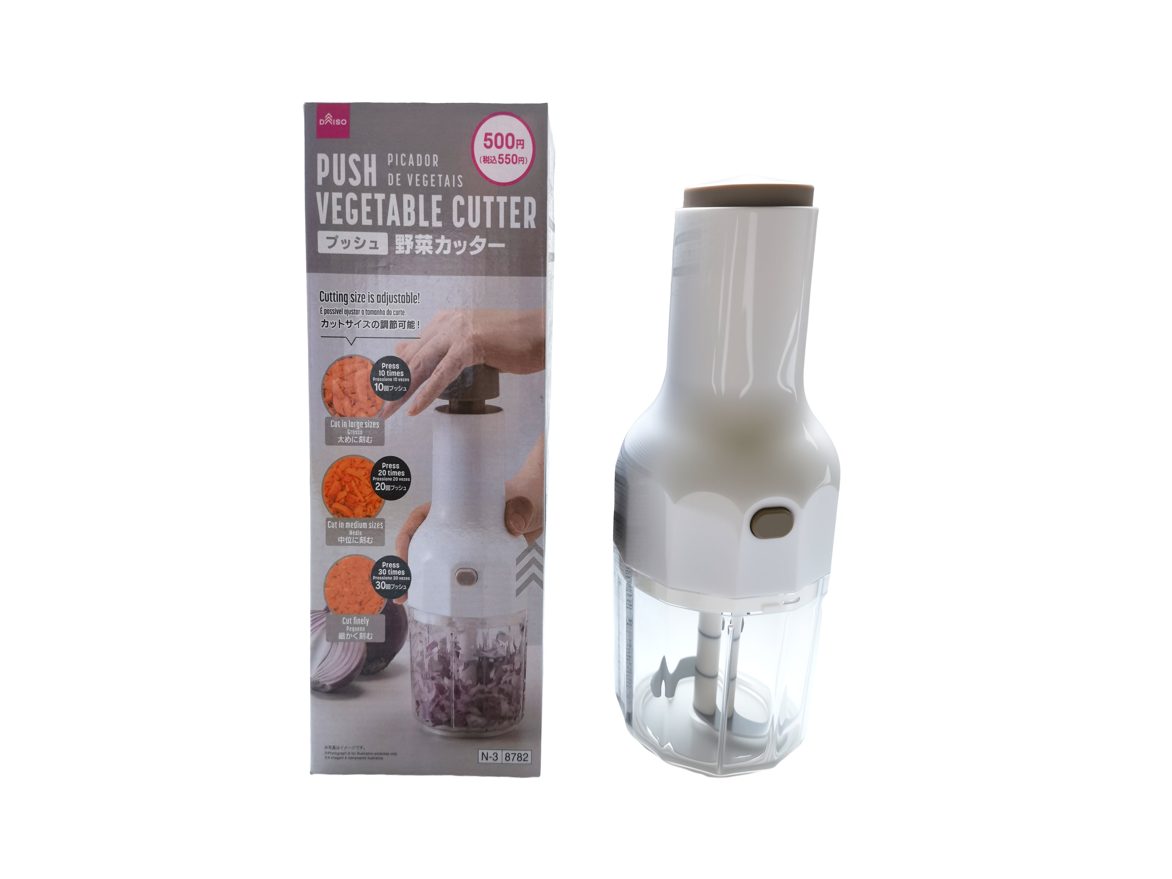 Push Vegetable Cutter