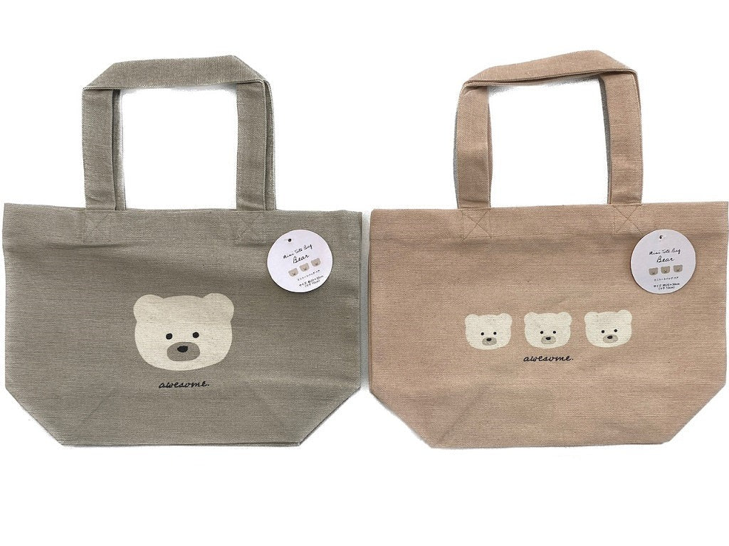 Mini Tote Bag (Bear)