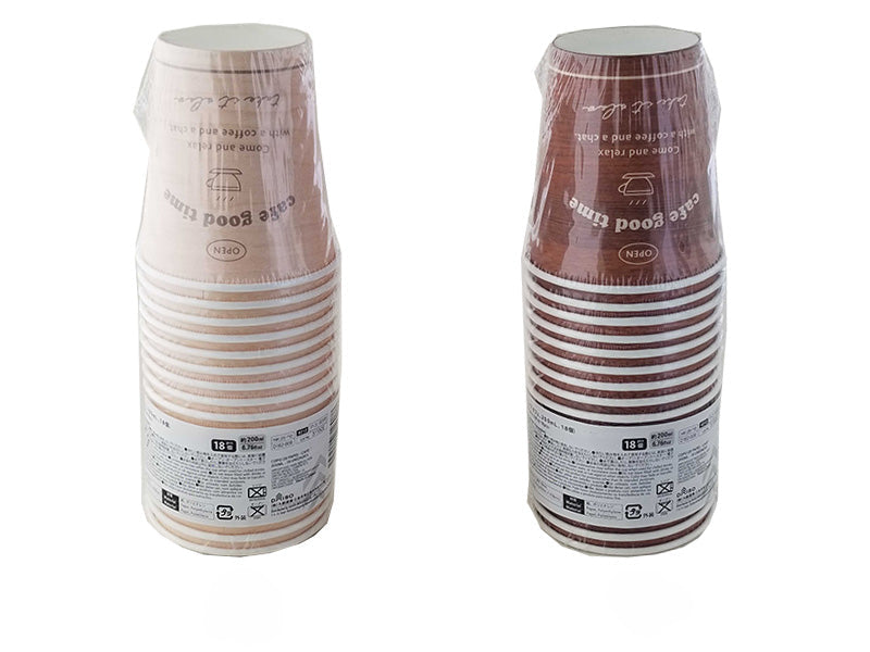Paper Cups (Cafe, 18 Pieces)