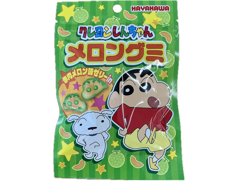 Hayakawa Crayon Shin-chan Melon Gummies 35g