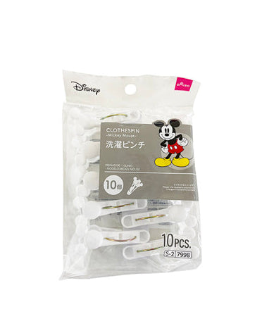 Laundry Clips, 10 pieces (Mickey Mouse)