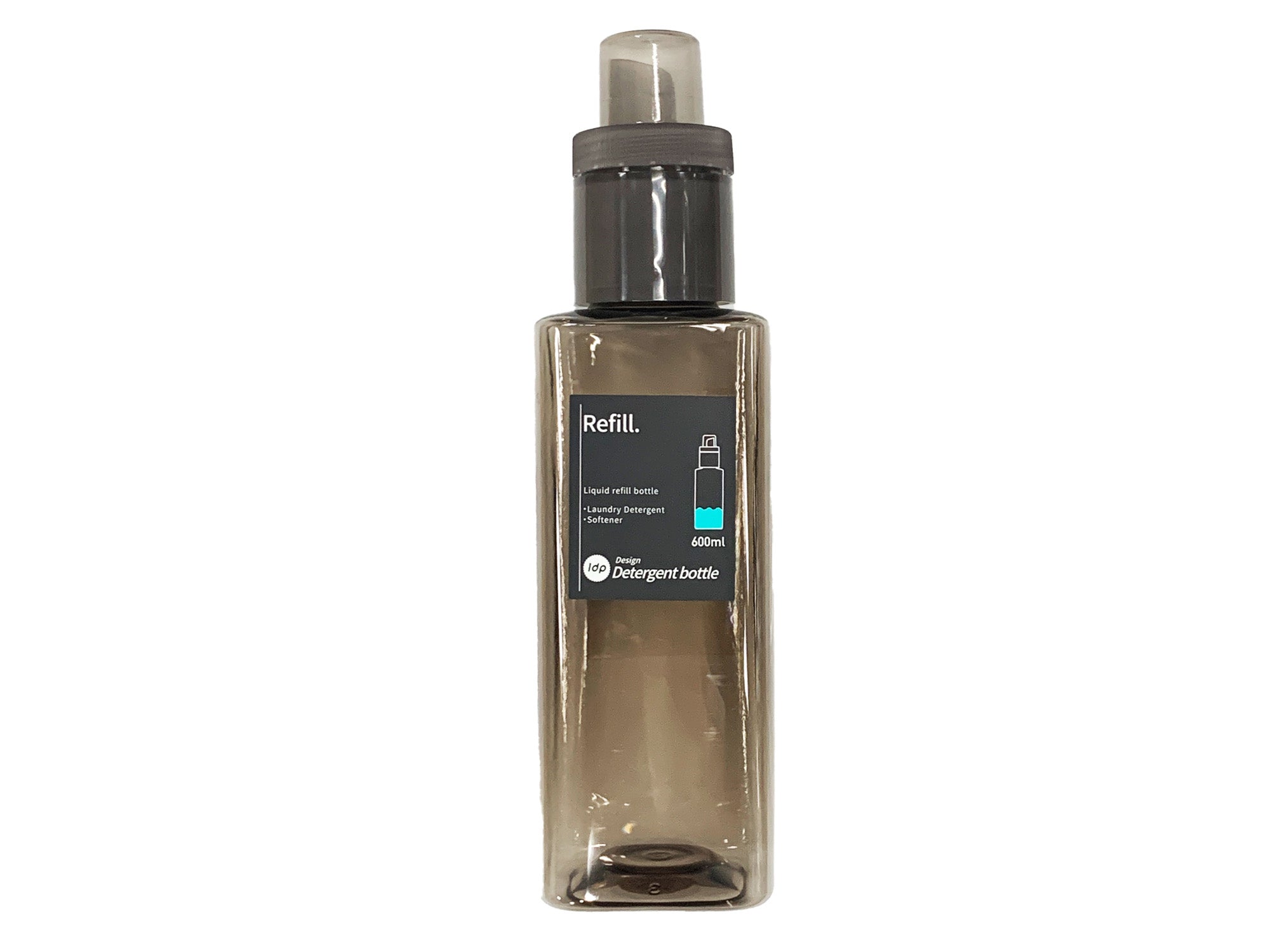 1dp Detergent Bottle (Square, Amber)