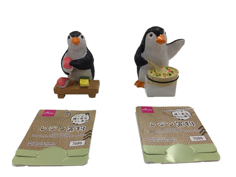 Resin Figurine (Penguin, Sushi, Chirashi Sushi)