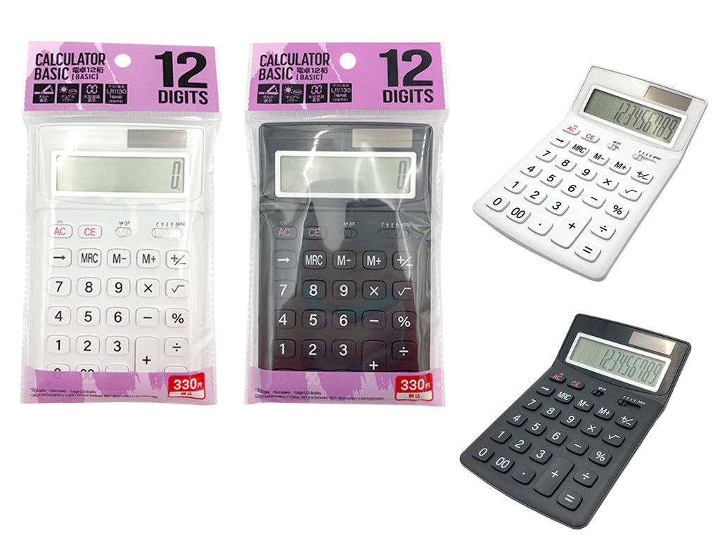 12-Digit Calculator [BASIC]