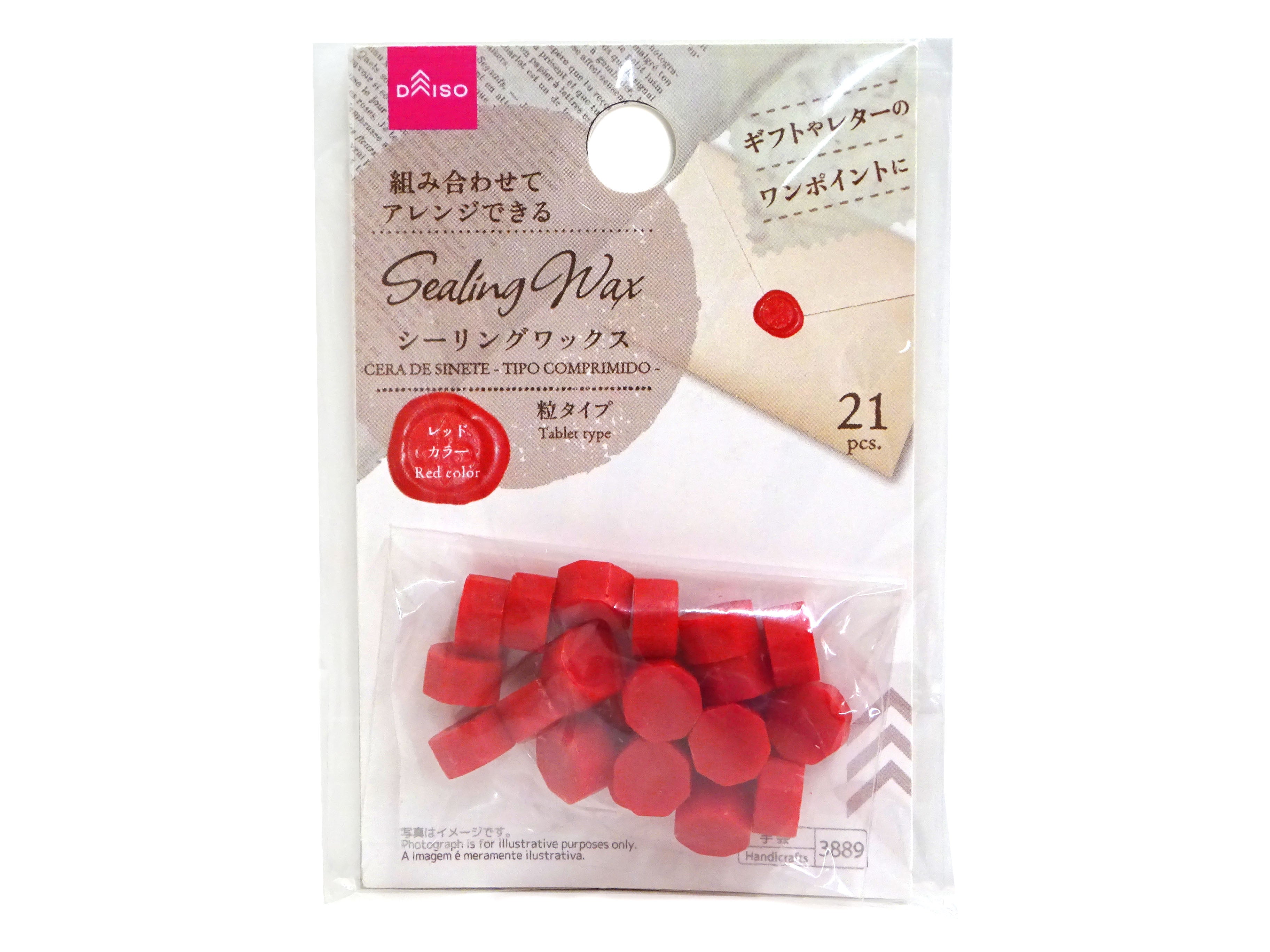 Sealing Wax (Granule Type, Red Color)