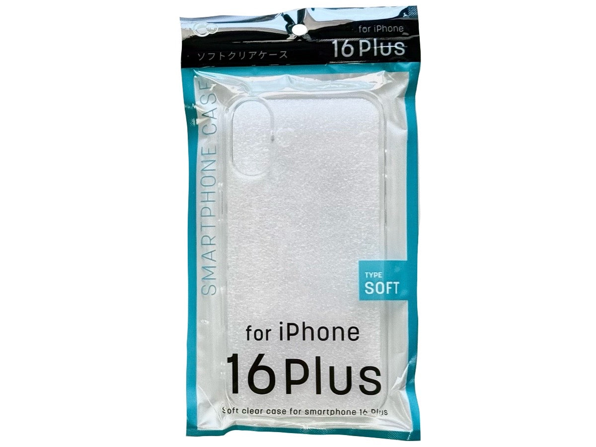 iPhone 16 Plus Soft Clear Case