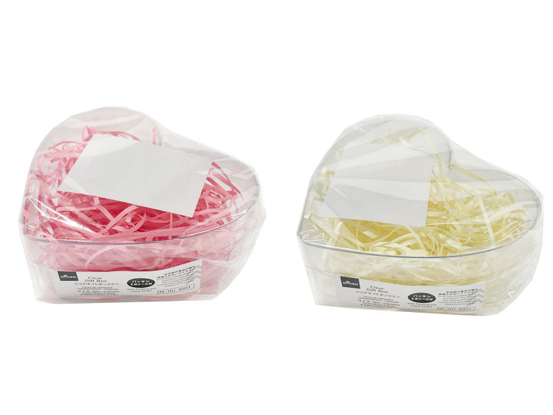 Clear Gift Box (Heart)