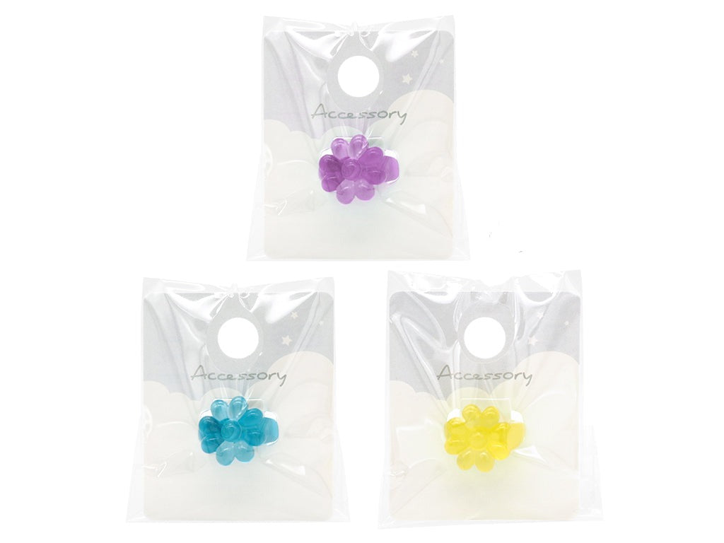 Clear Flower Ring