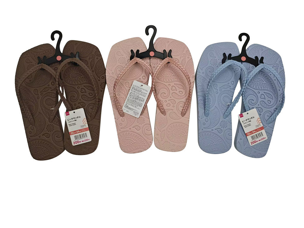 Beach Sandals (Ethnic Pattern)
